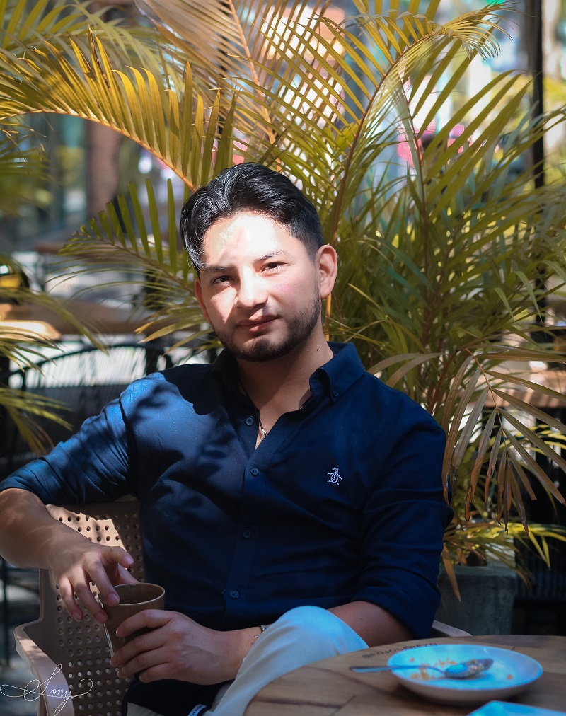 retrato de Sonny Aguilar
